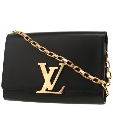 Louis Vuitton  Louise handbag  in black leather