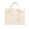 Borsa Saint Laurent  Sac de jour in pelle martellata bianca - 360 thumbnail