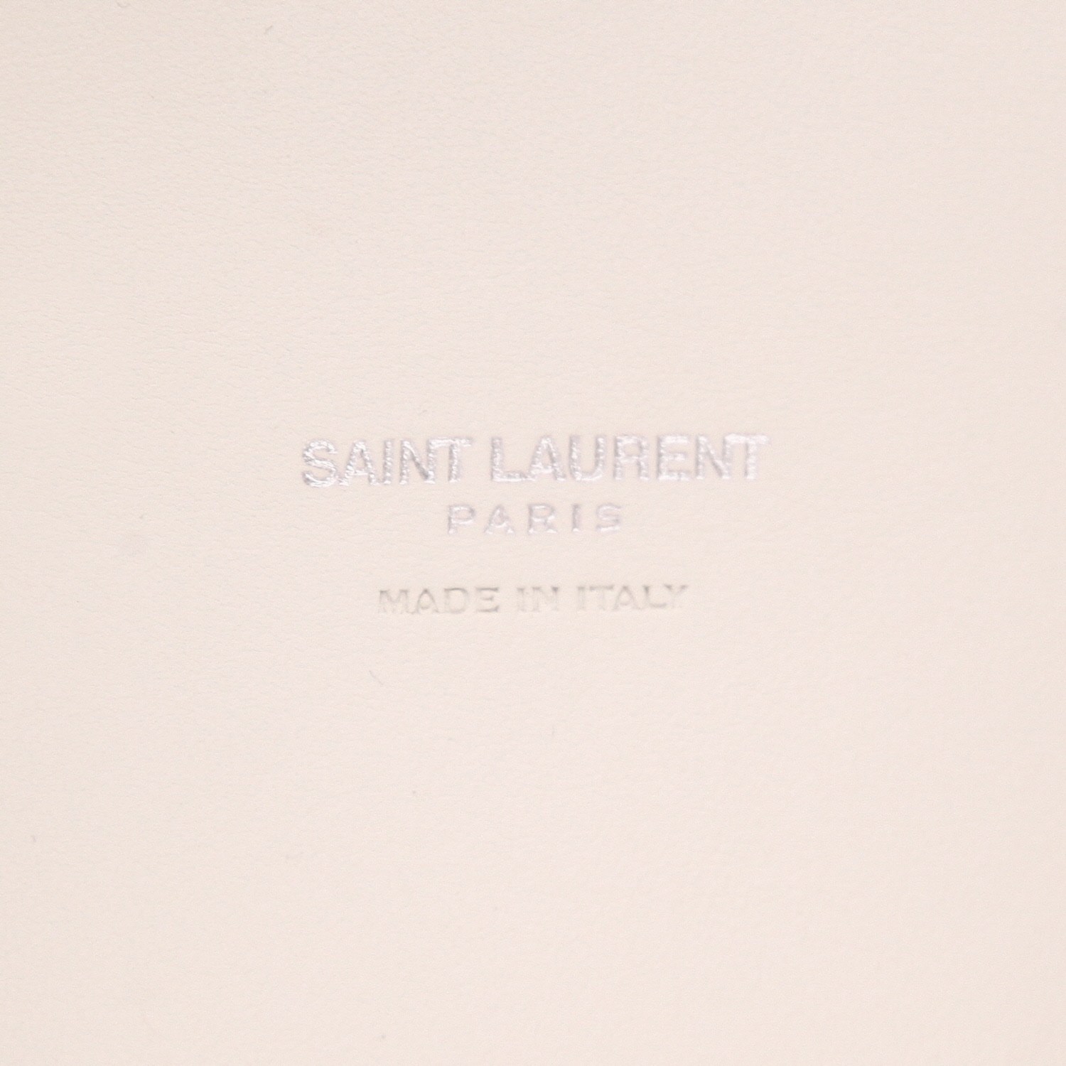 Saint Laurent  Sac de jour small model  handbag  in white grained leather - Detail D2