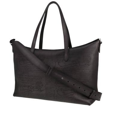 Bolso Cabás Berluti  Scritto en cuero negro