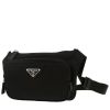 Prada   shoulder bag  in black canvas - 00pp thumbnail