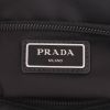 Bolso bandolera Prada   en lona negra - Detail D2 thumbnail