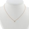 Tiffany & Co Diamond necklace in pink gold and diamond (0.19 ct.) - 360 thumbnail