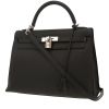 Borsa Hermès  Kelly 32 cm in pelle Epsom nera - 00pp thumbnail