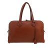 Borsa Hermès  Victoria in pelle togo marrone - 360 thumbnail