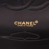 Chanel  Timeless Classic handbag  in black quilted grained leather - Detail D2 thumbnail