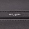 Saint Laurent  Sunset medium model  shoulder bag  in black leather - Detail D2 thumbnail