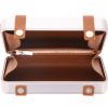 Bauletto Rimowa   mini  in alluminio e pelle marrone - Detail D3 thumbnail