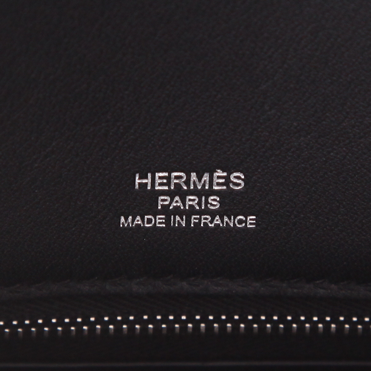 Sac à main Hermès  Birkin Shadow en cuir Everkcalf noir - Detail D2