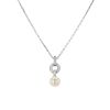 Cartier Himalia pendant in white gold, diamonds and cultured pearl - 00pp thumbnail