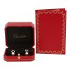 Cartier Himalia earrings in white gold, diamonds and cultured pearls - Detail D2 thumbnail