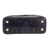 Borsa a tracolla Louis Vuitton  Capucines BB in pitone blu - Detail D1 thumbnail