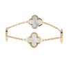 Bracelet Van Cleef & Arpels Pure Alhambra en or jaune et nacre - 00pp thumbnail