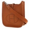 Borsa a tracolla Hermès  Mini Evelyne in pelle taurillon clemence gold - 00pp thumbnail