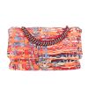 Chanel   handbag  in orange canvas - 360 thumbnail