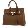 Bolso de mano Hermès  Birkin 30 cm en cuero epsom Vert Bronze - 00pp thumbnail