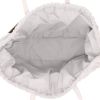 Sac cabas Bottega Veneta  The Shell en cuir blanc - Detail D3 thumbnail