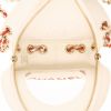Chanel   shoulder bag  in white and red leather - Detail D3 thumbnail