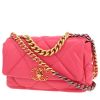 Borsa a tracolla Chanel  19 in pelle trapuntata rosa - 00pp thumbnail