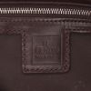 Fendi  Baguette handbag  in brown logo canvas  and brown leather - Detail D2 thumbnail