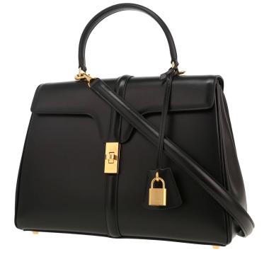 Borsa Celine  16 modello medio  in pelle nera