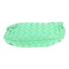 Bottega Veneta  Mini Jodie handbag  in green braided leather - Detail D1 thumbnail