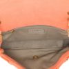 Bolso de mano Chanel  Timeless en lona espigas naranja - Detail D3 thumbnail