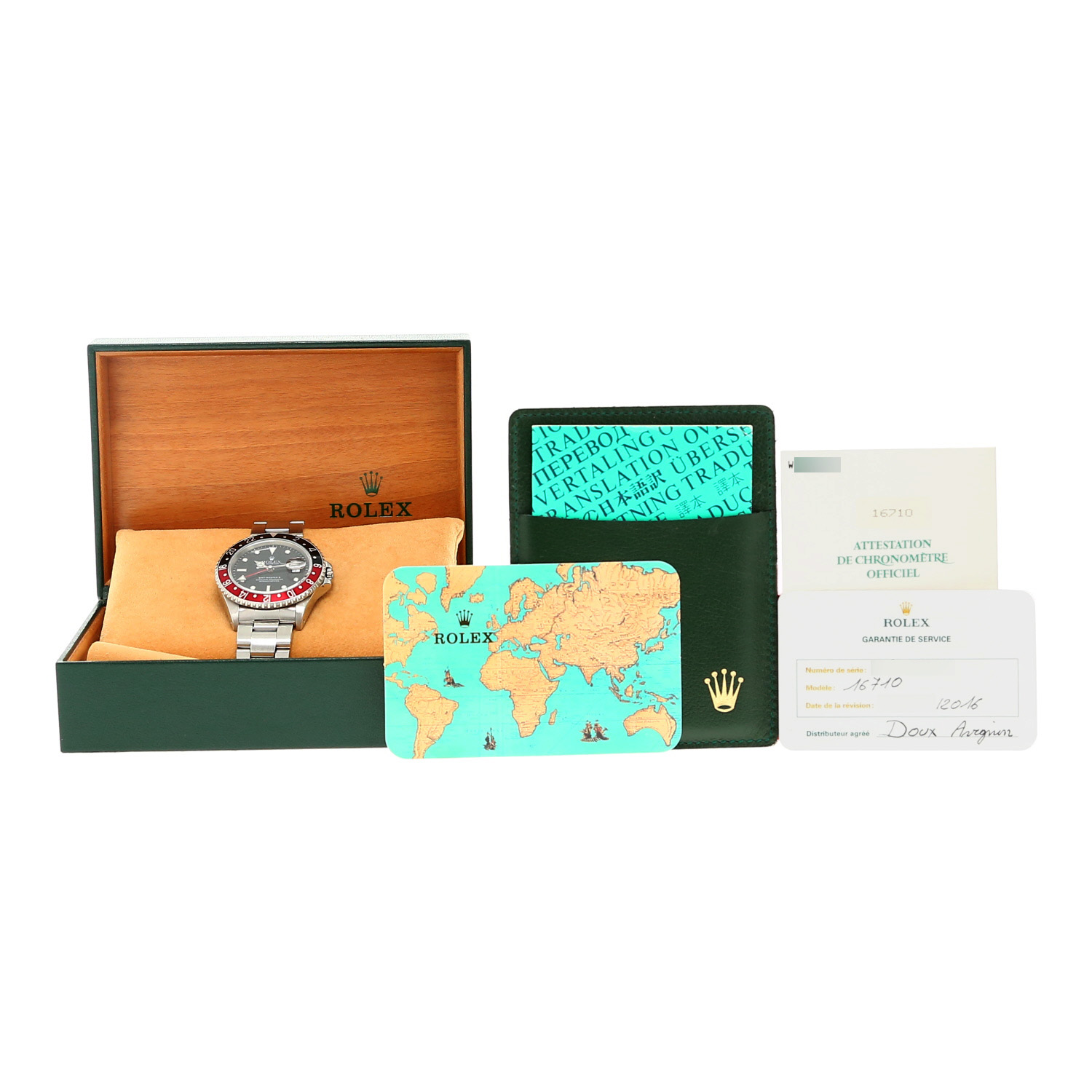 Reloj Rolex GMT-Master II de acero Ref: Rolex - 16710  Circa 1995 - Detail D2