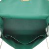 Hermès  Kelly 28 cm handbag  in green Vertigo epsom leather - Detail D3 thumbnail