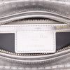 Dior  Lady Dior medium model  handbag  in silver leather - Detail D2 thumbnail