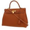 Borsa Hermès  Kelly 35 cm in pelle togo gold - 00pp thumbnail