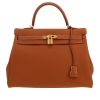 Borsa Hermès  Kelly 35 cm in pelle togo gold - 360 thumbnail