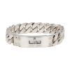 Hermès Kelly large model bracelet in silver - 00pp thumbnail