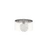 Dinh Van Anthea small model ring in white gold and diamonds - 360 thumbnail