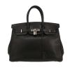 Sac à main Hermès  Birkin 35 cm en cuir Fjord noir - 360 thumbnail