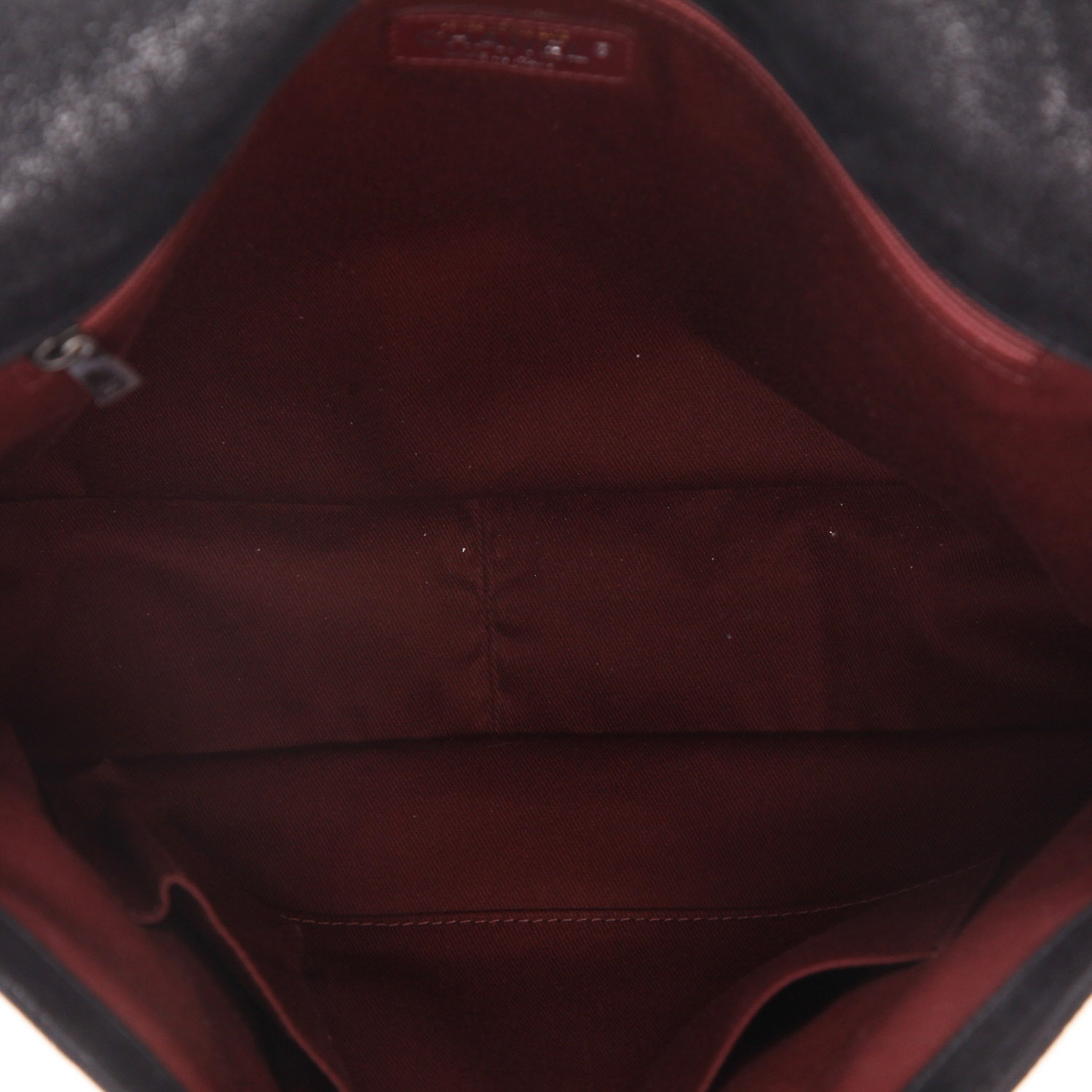 Borsa Chanel  Boy Maxi in pelle trapuntata nera - Detail D3