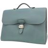 Borsa portadocumenti Hermès  Sac à dépêches in pelle togo Bleu Lin - 00pp thumbnail