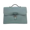 Borsa portadocumenti Hermès  Sac à dépêches in pelle togo Bleu Lin - 360 thumbnail