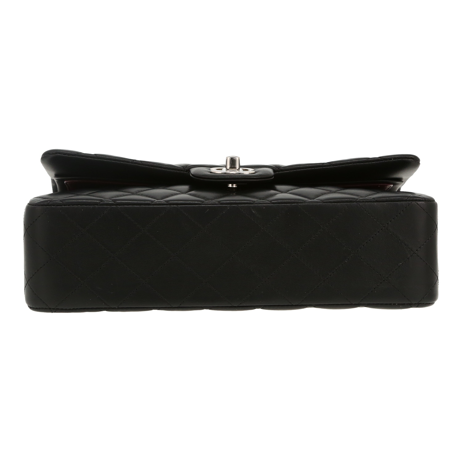 Bolso de mano Chanel  Timeless Classic en cuero acolchado negro - Detail D1