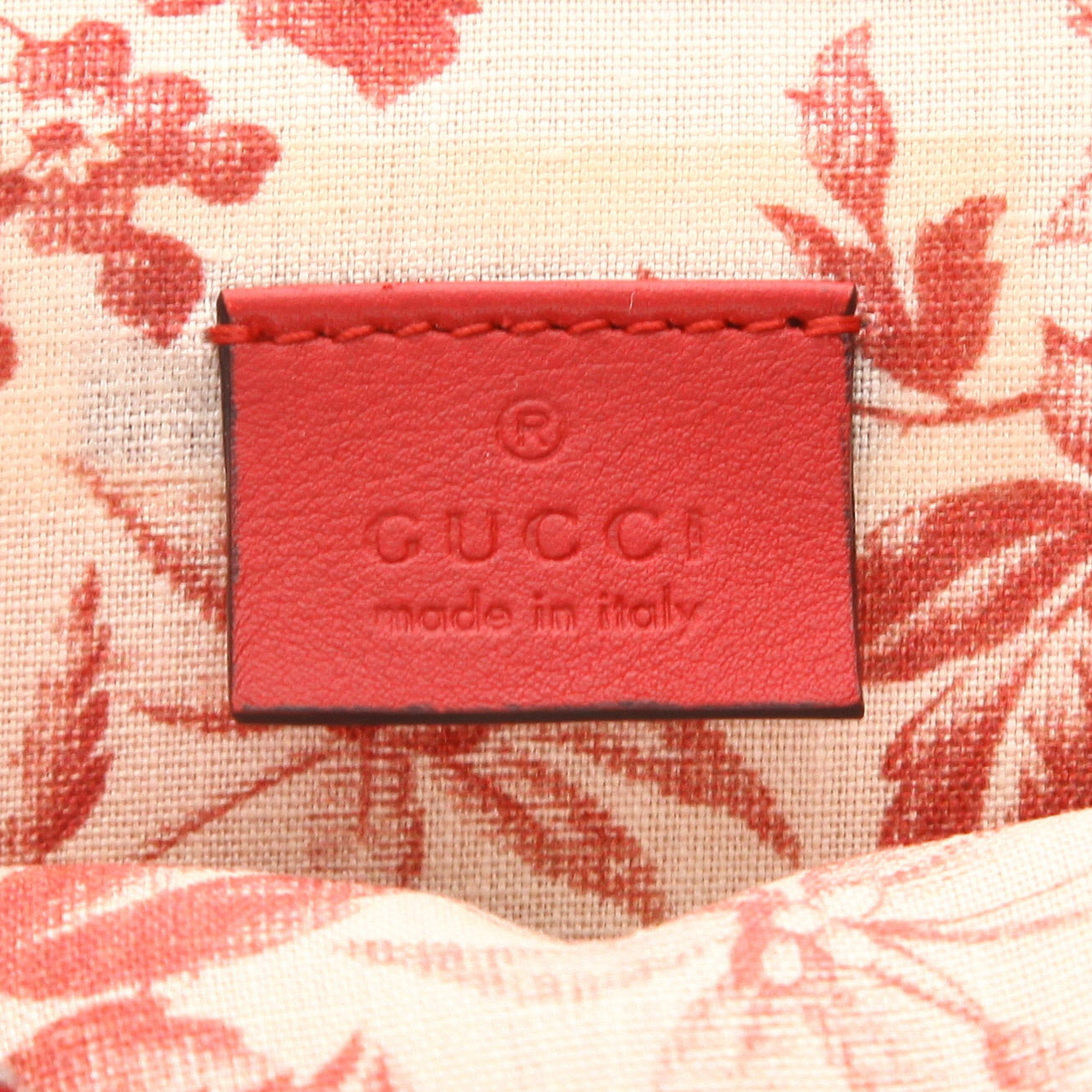 Gucci  Dionysus handbag  in red leather - Detail D2
