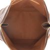 Borsa Louis Vuitton  Alma in tela monogram marrone e pelle naturale - Detail D3 thumbnail