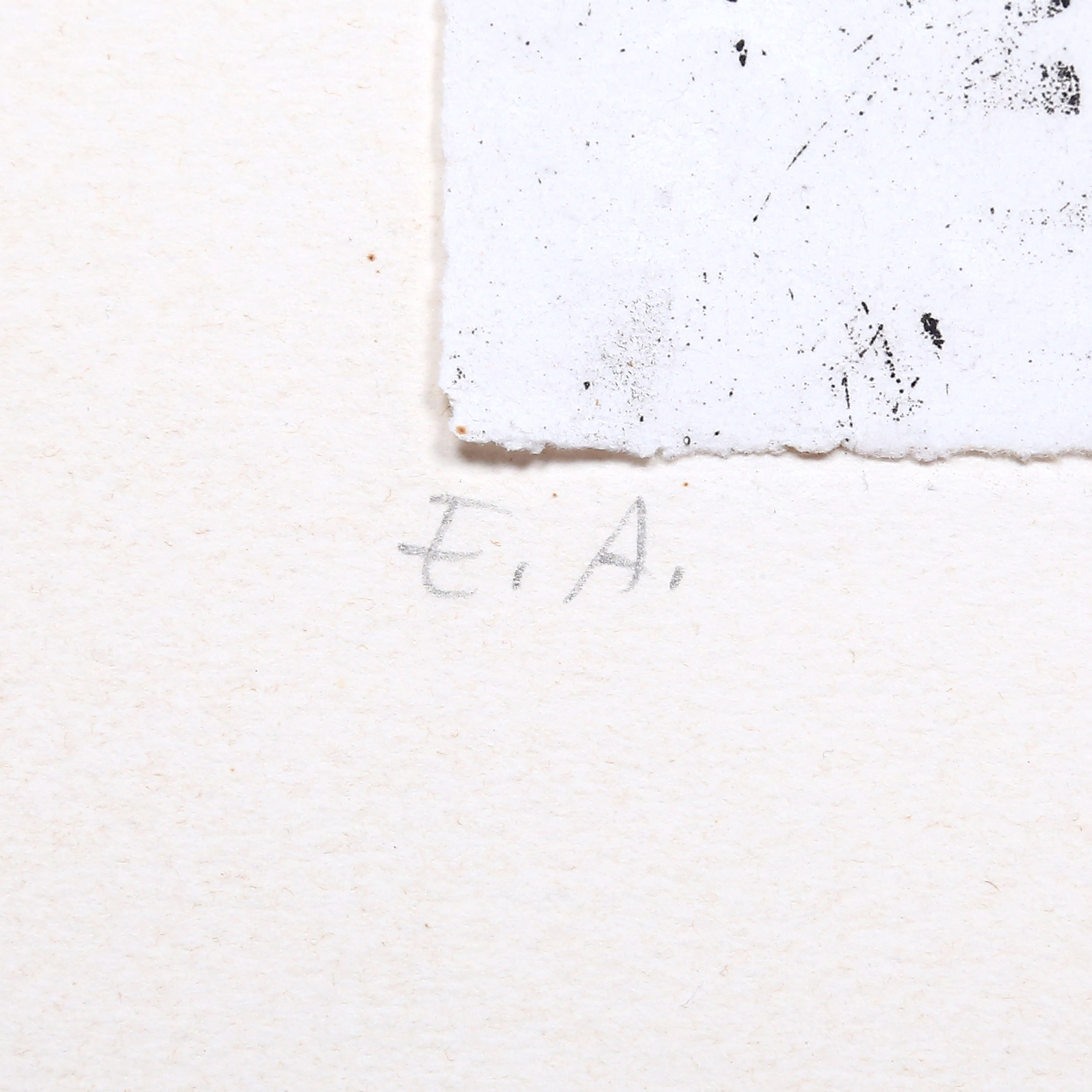 Joan Miro, Lapidari, eau-forte - 1981 - 55x75cm, EA - Detail D3