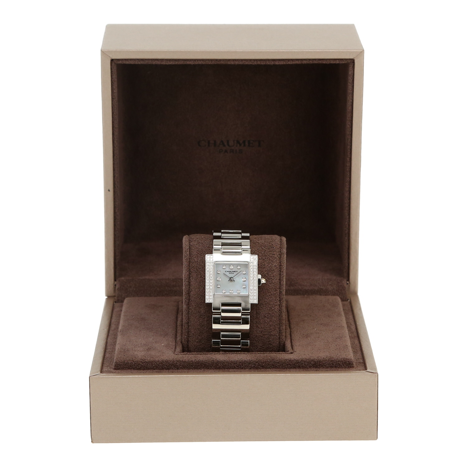 Chaumet Style  in stainless steel Ref: Chaumet - 221  Circa 2000 - Detail D2