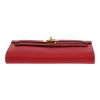 Hermès  Kelly To Go handbag/clutch  in red epsom leather - Detail D1 thumbnail