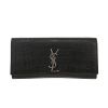 Pochette Saint Laurent  Kate en cuir noir - 360 thumbnail