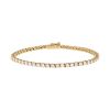 Cartier Lignes Essentielles bracelet in yellow gold and diamonds - 00pp thumbnail