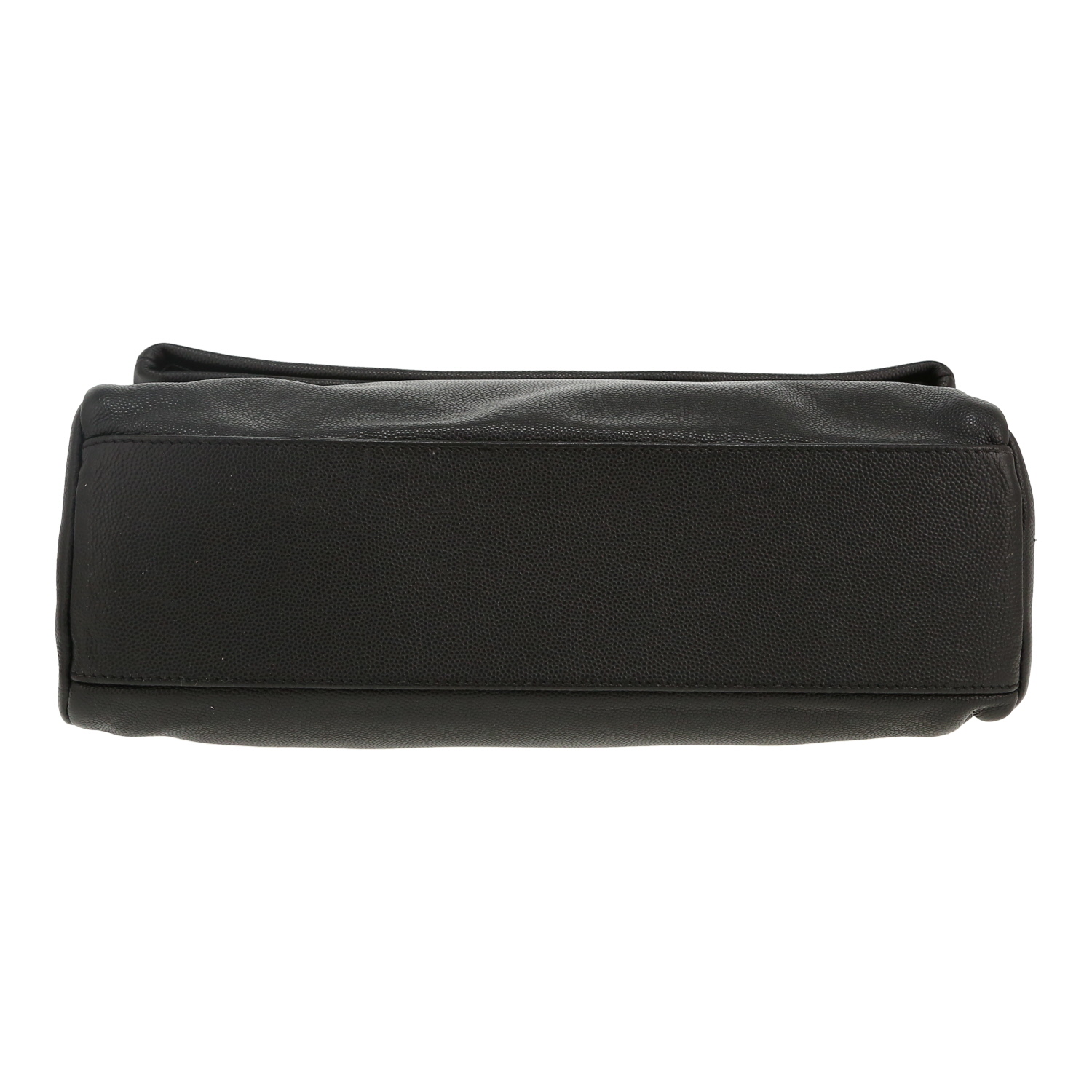 Saint Laurent  West Hollywood shoulder bag  in black grained leather - Detail D1