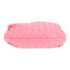 Borsa Bottega Veneta  Jodie mini  in pelle intrecciata rosa - Detail D1 thumbnail