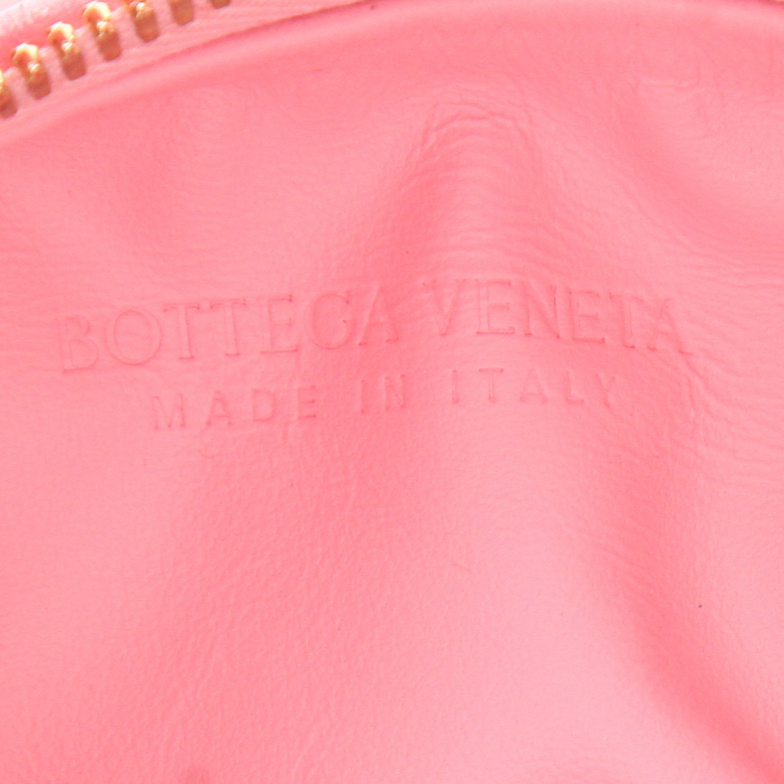 Bolso de mano Bottega Veneta  Jodie mini  en cuero intrecciato rosa - Detail D2