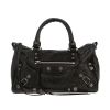 Balenciaga  City handbag  in black leather - 360 thumbnail